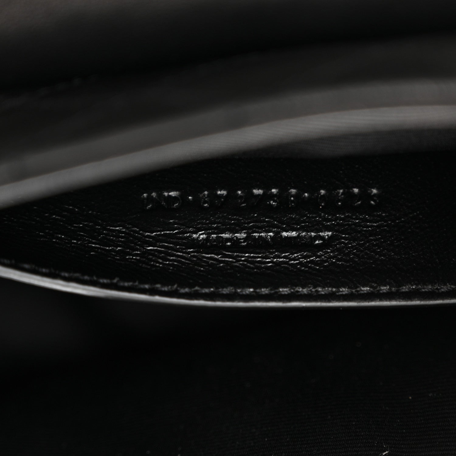 Saint Laurent Lambskin Quilted Monogram Mini Nolita Black 7 of 11
