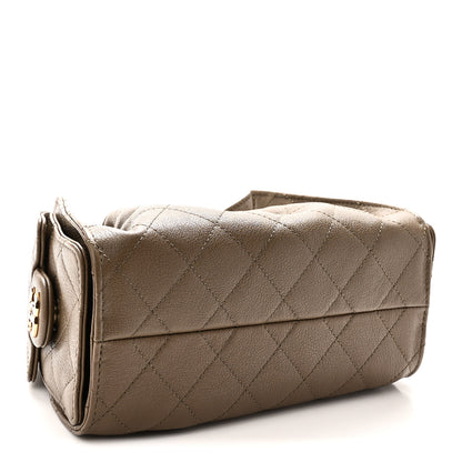 Chanel Caviar Quilted Mini Chanel 25 Handbag Dark Khaki 4 of 10