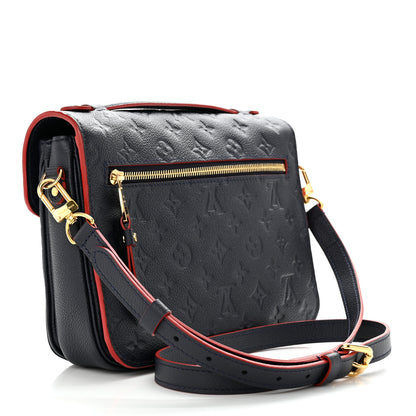 Louis Vuitton Empreinte Pochette Metis Marine Rouge 3 of 13