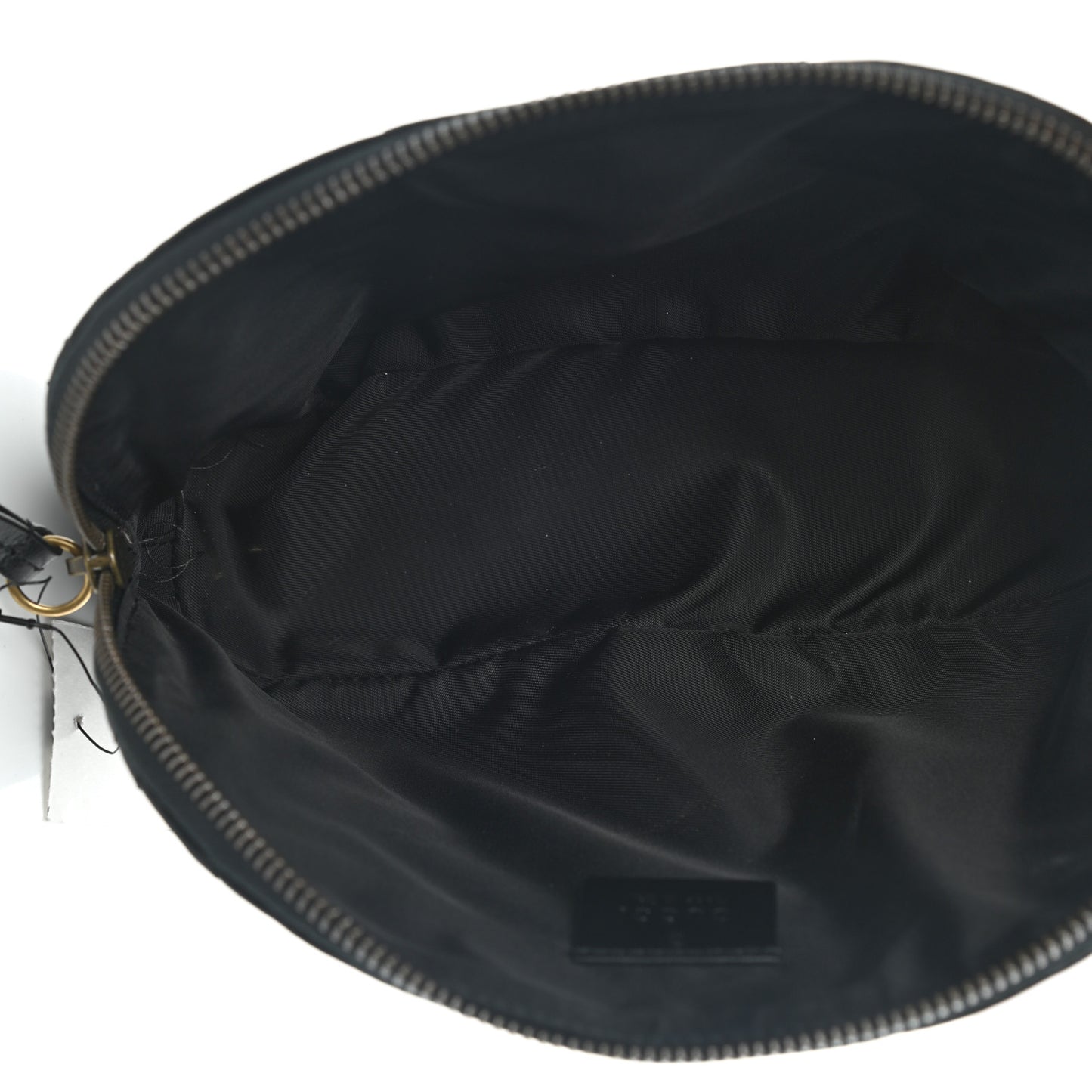Calfskin Matelasse Large GG Marmont Pouch Cosmetic Case Black