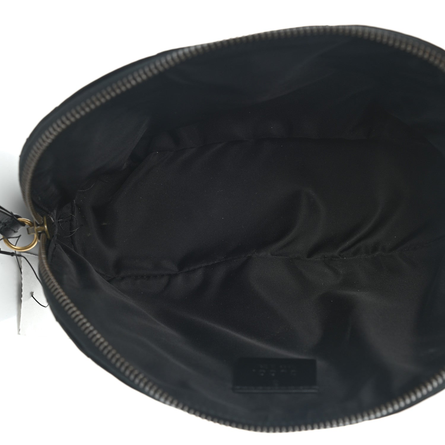 Gucci Calfskin Matelasse Large GG Marmont Pouch Cosmetic Case Black 4 of 6