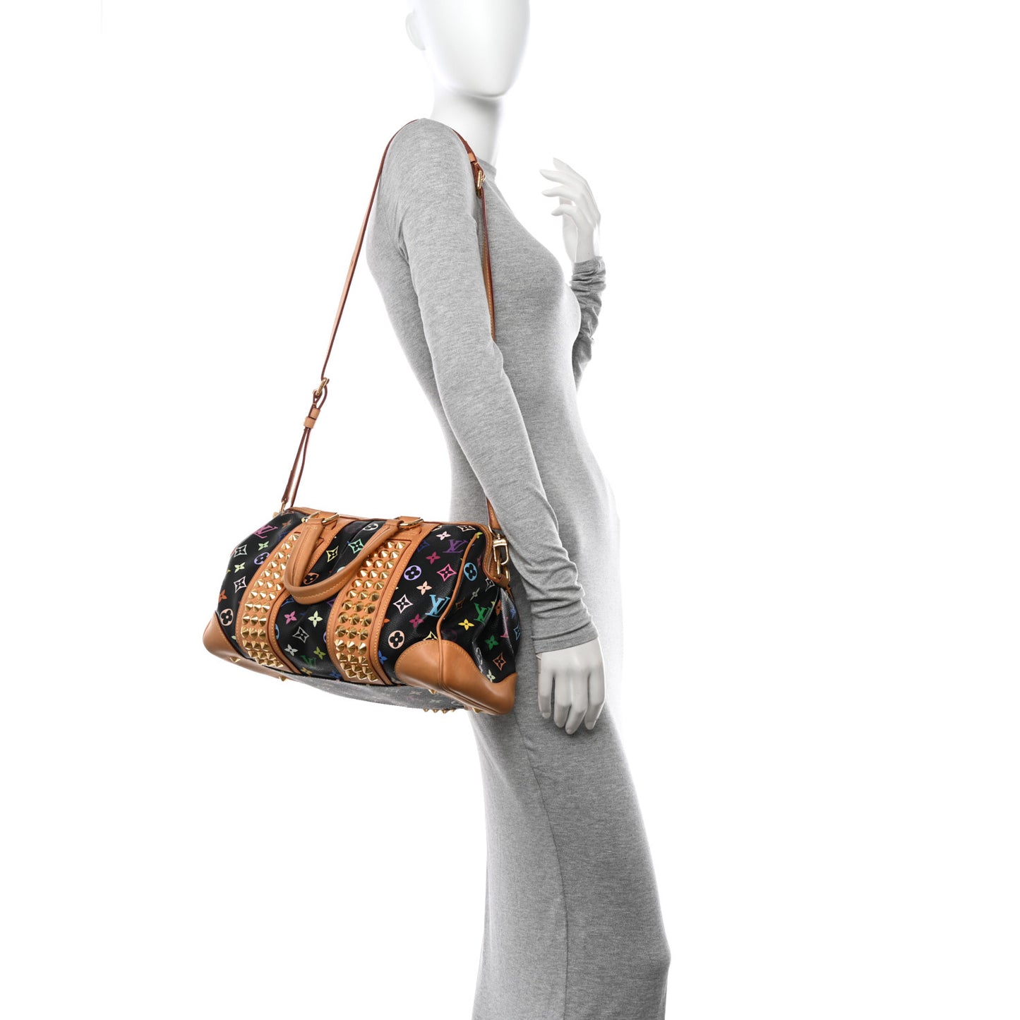 Monogram Multicolor Courtney MM Black