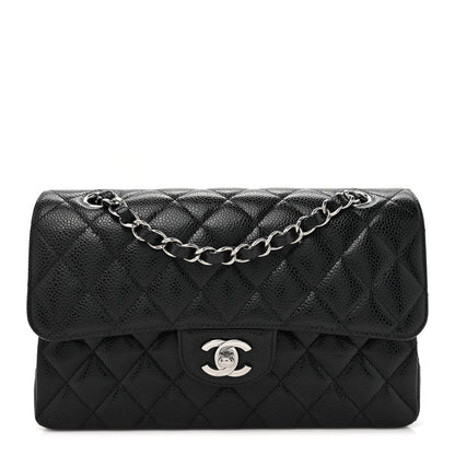 Chanel Caviar Quilted Small Double Flap Black 1 of 12