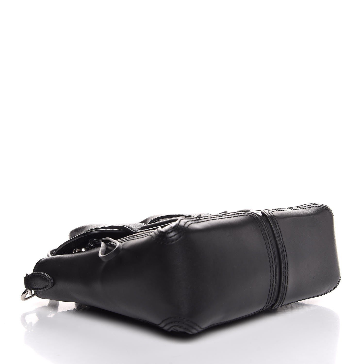 3.1 Phillip Lim 3.1 Python Calfskin Embossed Mini Pashli Satchel Black Nude 5 of 8