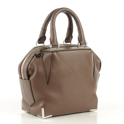 Alexander Wang Pebbled Calfskin Mini Emile Taupe Silver Hardware 3 of 9
