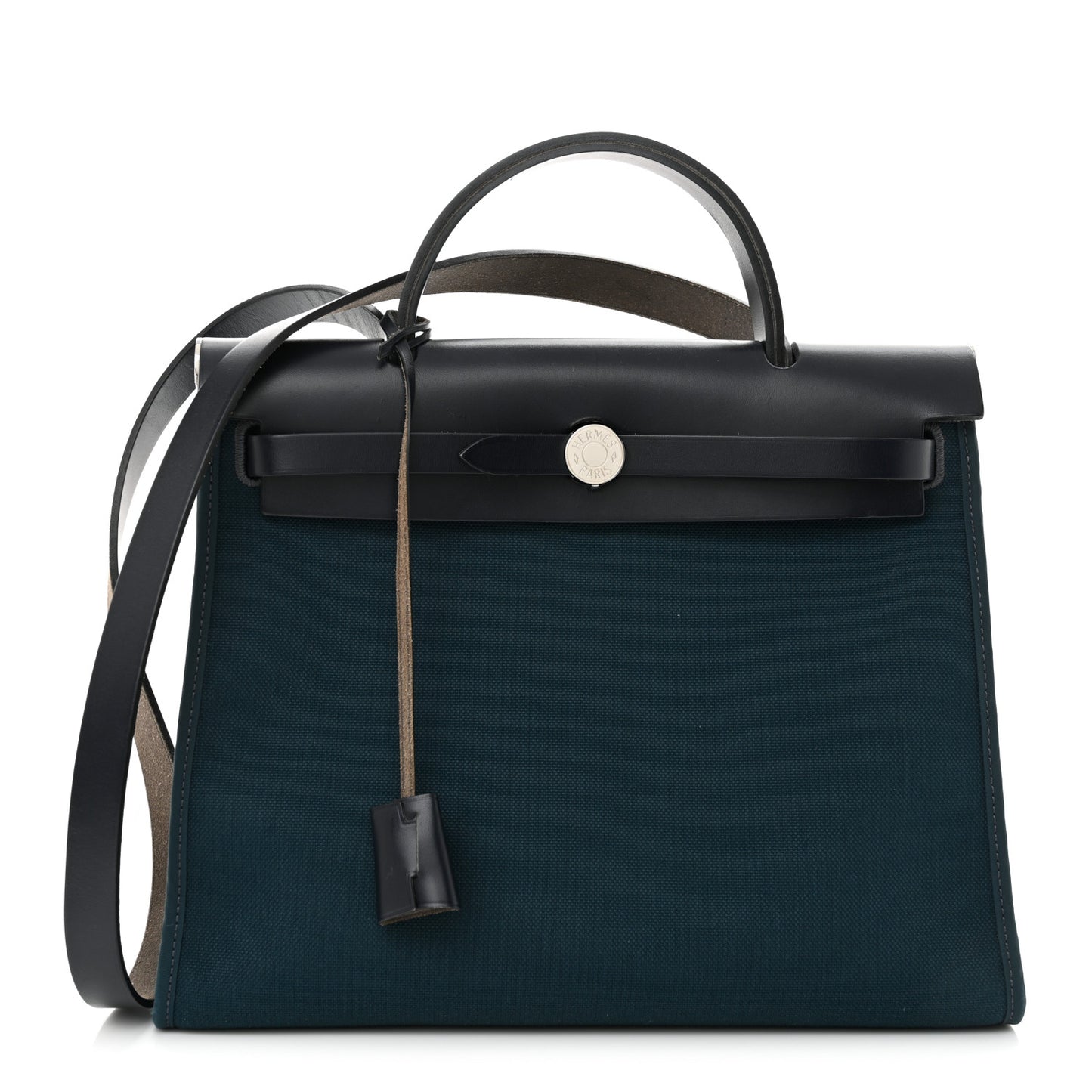 Military Toile Vache Hunter Herbag Zip 31 PM Bleu Ocean Bleu Indigo