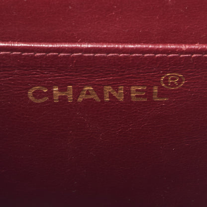 Chanel Lambskin Quilted XL Jumbo Single Flap Black 9 of 11