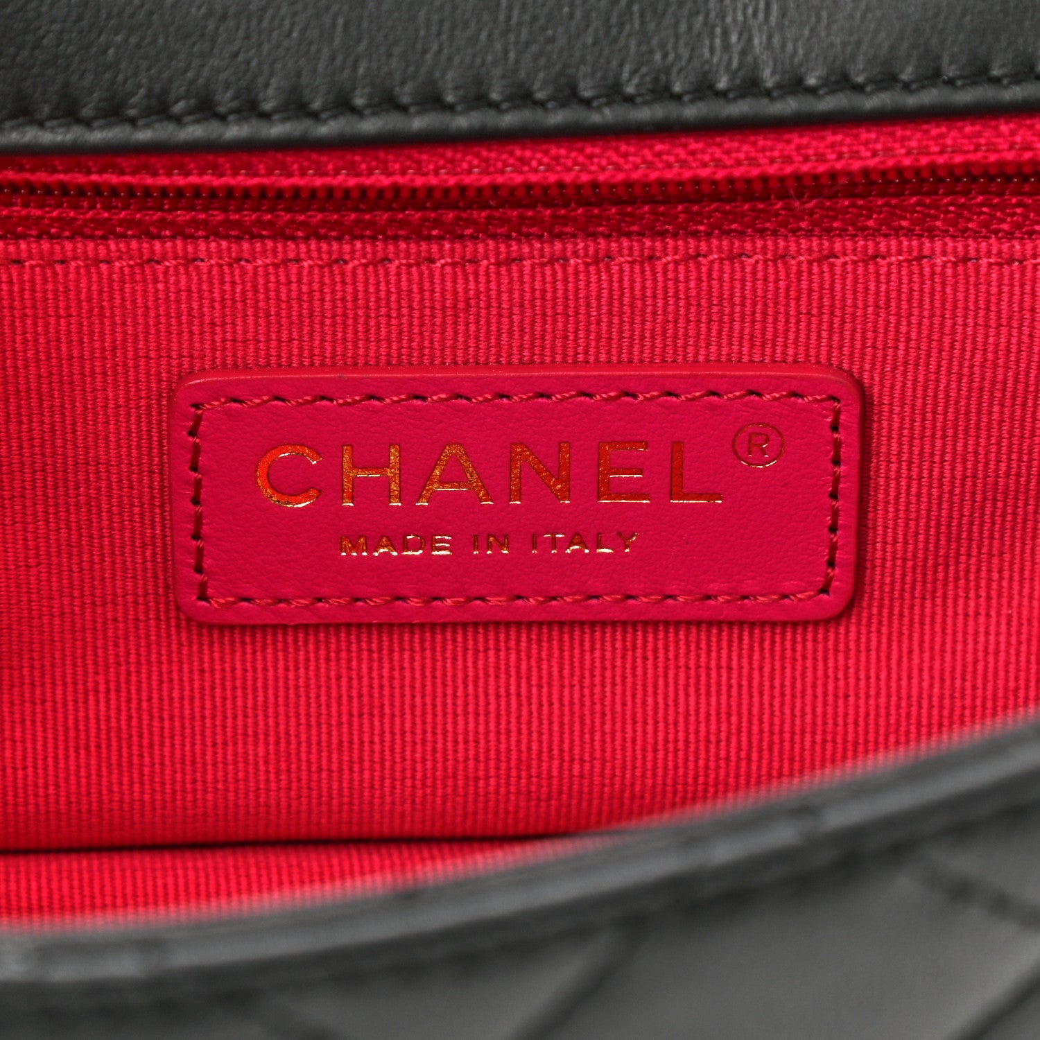 Chanel Lambskin Quilted Small Chain Flap Black 4 of 6