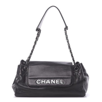Chanel Lambskin Lax Accordion Flap Black 1 of 14