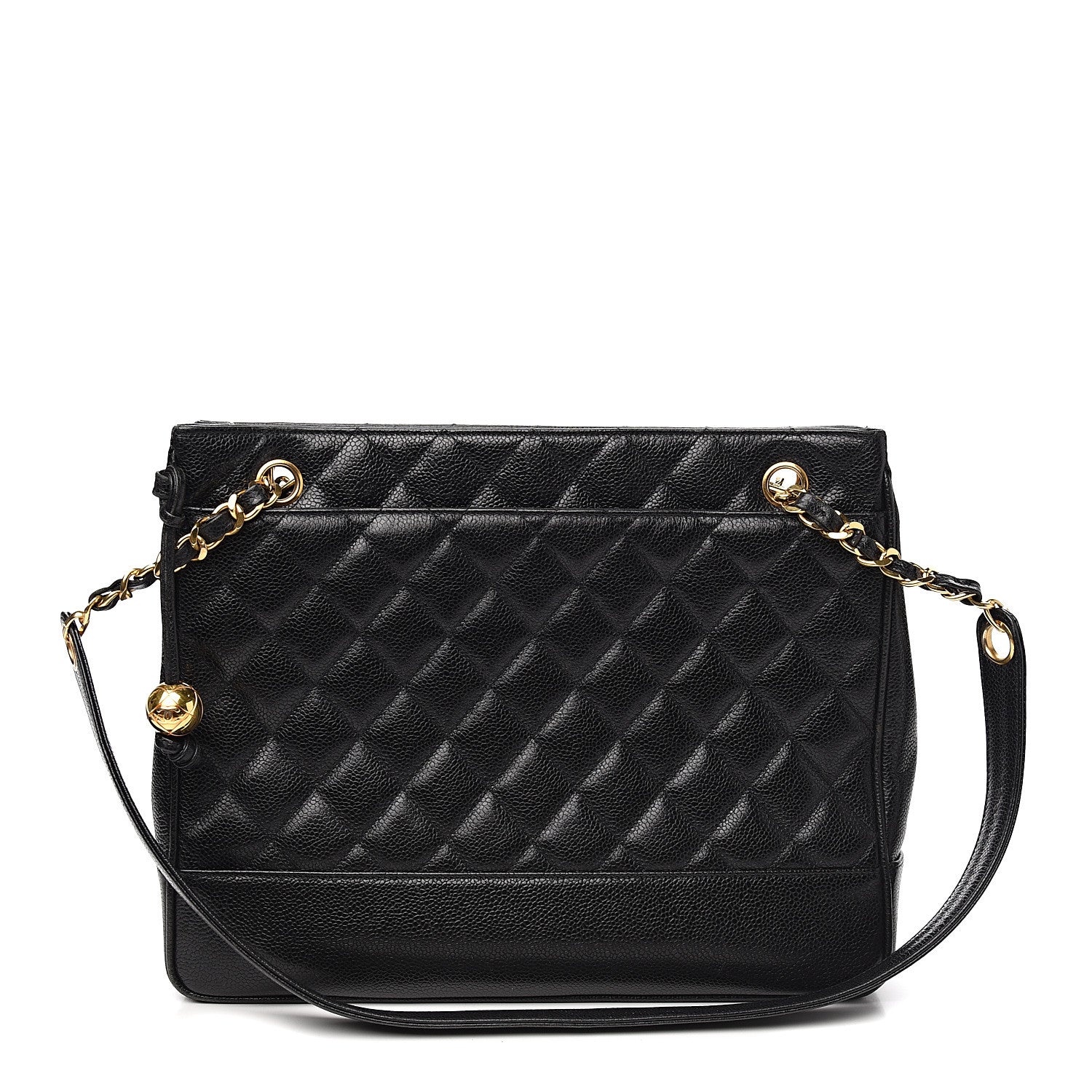 Chanel Caviar Quilted Shoulder Bag Black 1 of 11