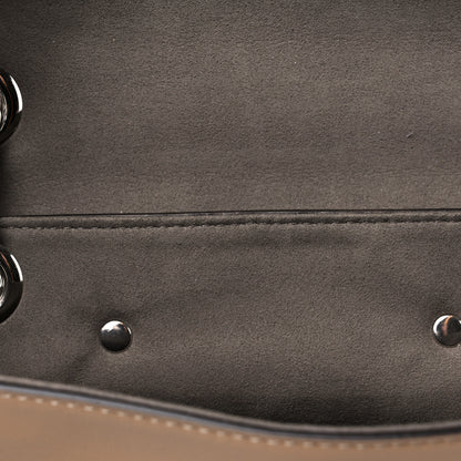 Fendi Vitello Century Pearl Bi-Color Scalloped Back to School Backpack Cuoio Camelia 10 of 10