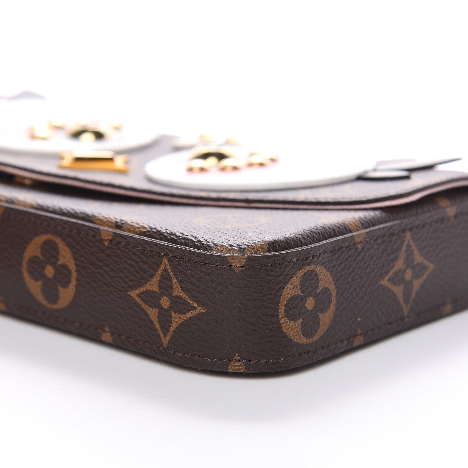 Louis Vuitton Monogram Lovely Birds Pochette Felicie Chain Wallet 9 of 10