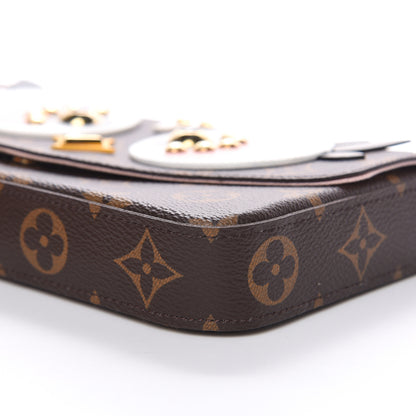 Louis Vuitton Monogram Lovely Birds Pochette Felicie Chain Wallet 9 of 10