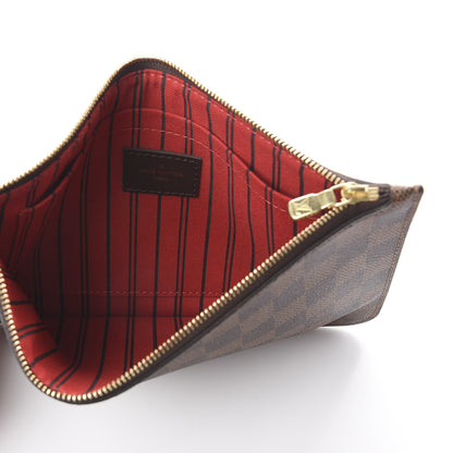 Louis Vuitton Damier Ebene Neverfull MM GM Pochette 4 of 6