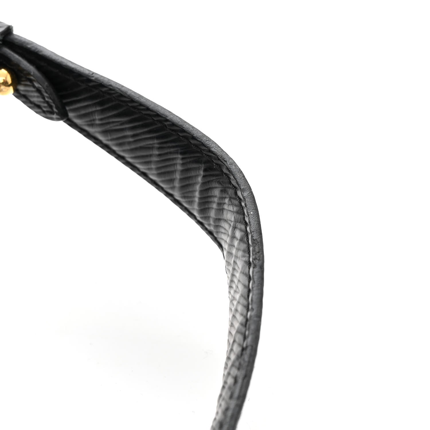 Louis Vuitton Epi Studded Sol Twist Shoulder Bag MM Black 10 of 11