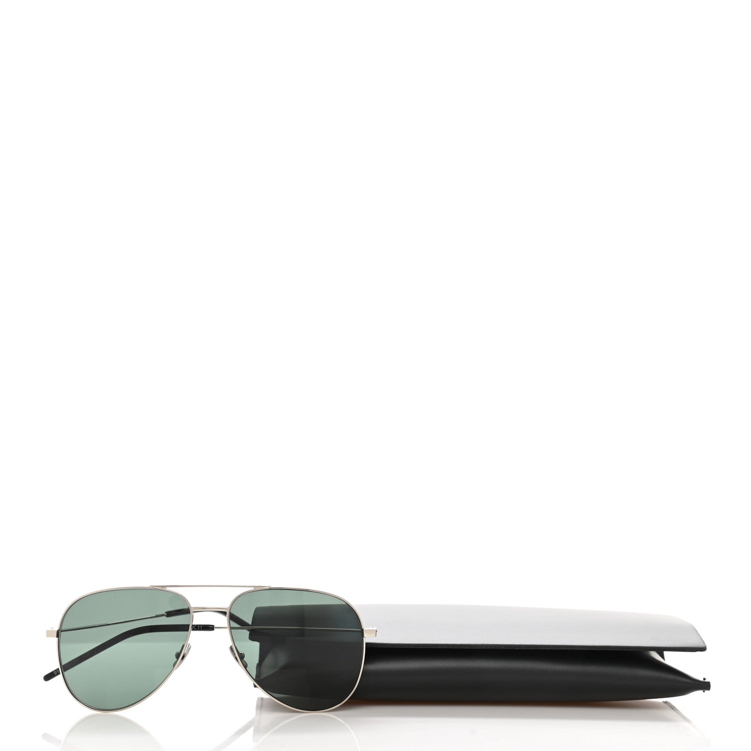 Saint Laurent Aviator Classic 11 Sunglasses Black 9 of 9