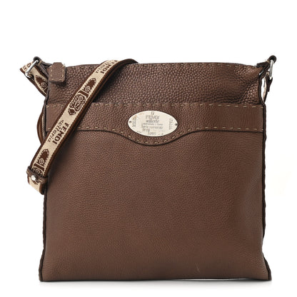 Fendi Cuoio Romano Selleria Messenger Brown 1 of 10