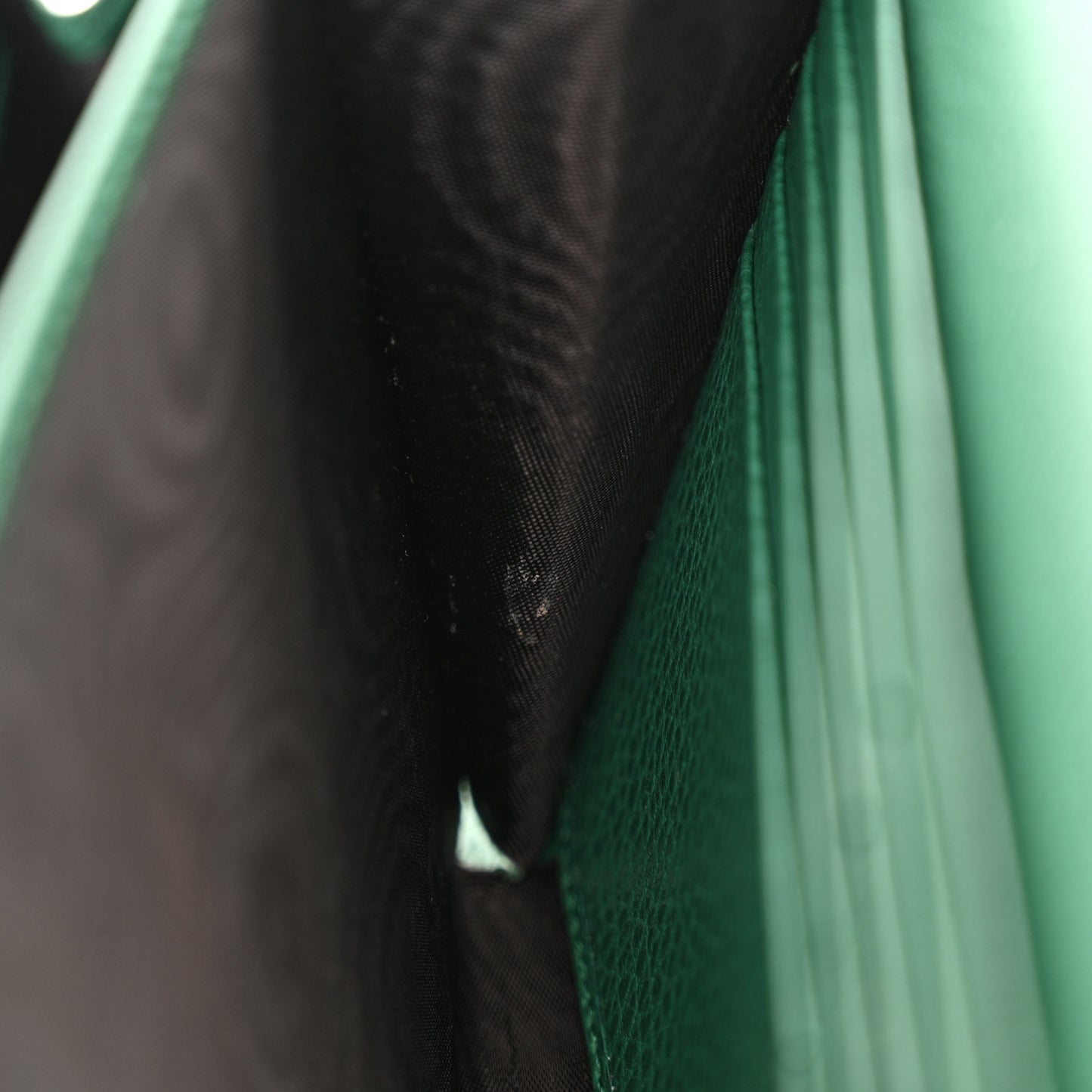 Calfskin Mini Dionysus Chain Wallet Emerald