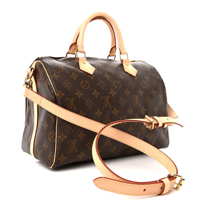 Louis Vuitton Monogram Speedy Bandouliere 30 3 of 9