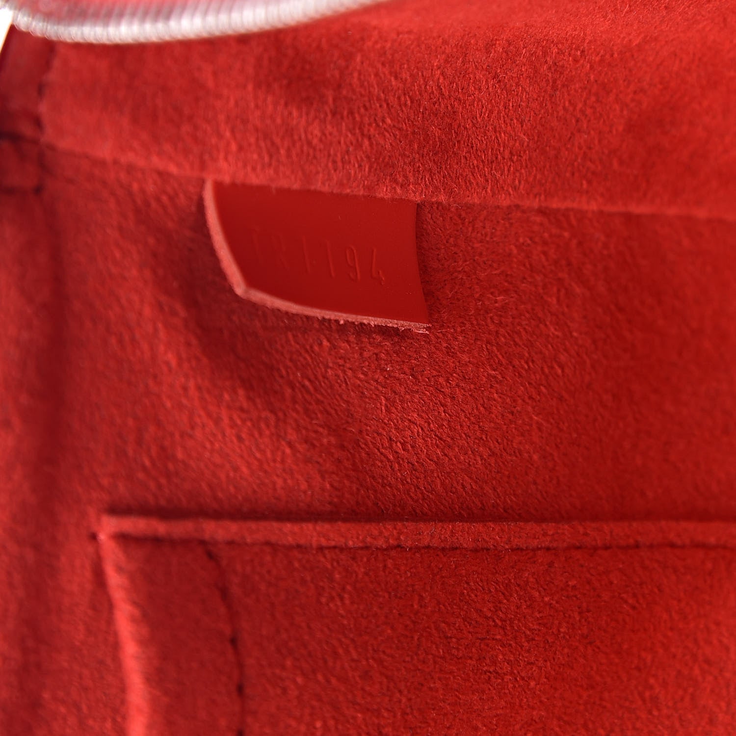 Louis Vuitton Epi Pochette Accessories NM Coquelicot 6 of 9