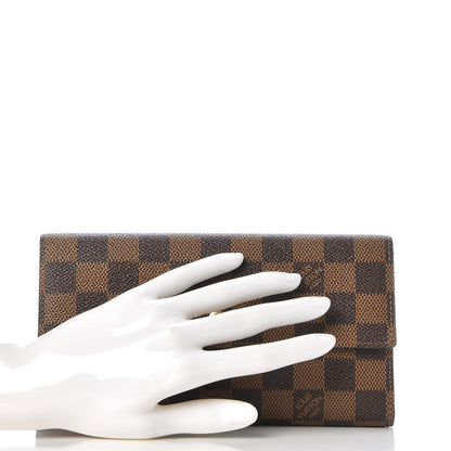 Louis Vuitton Damier Ebene Porte Tresor International Wallet 2 of 8
