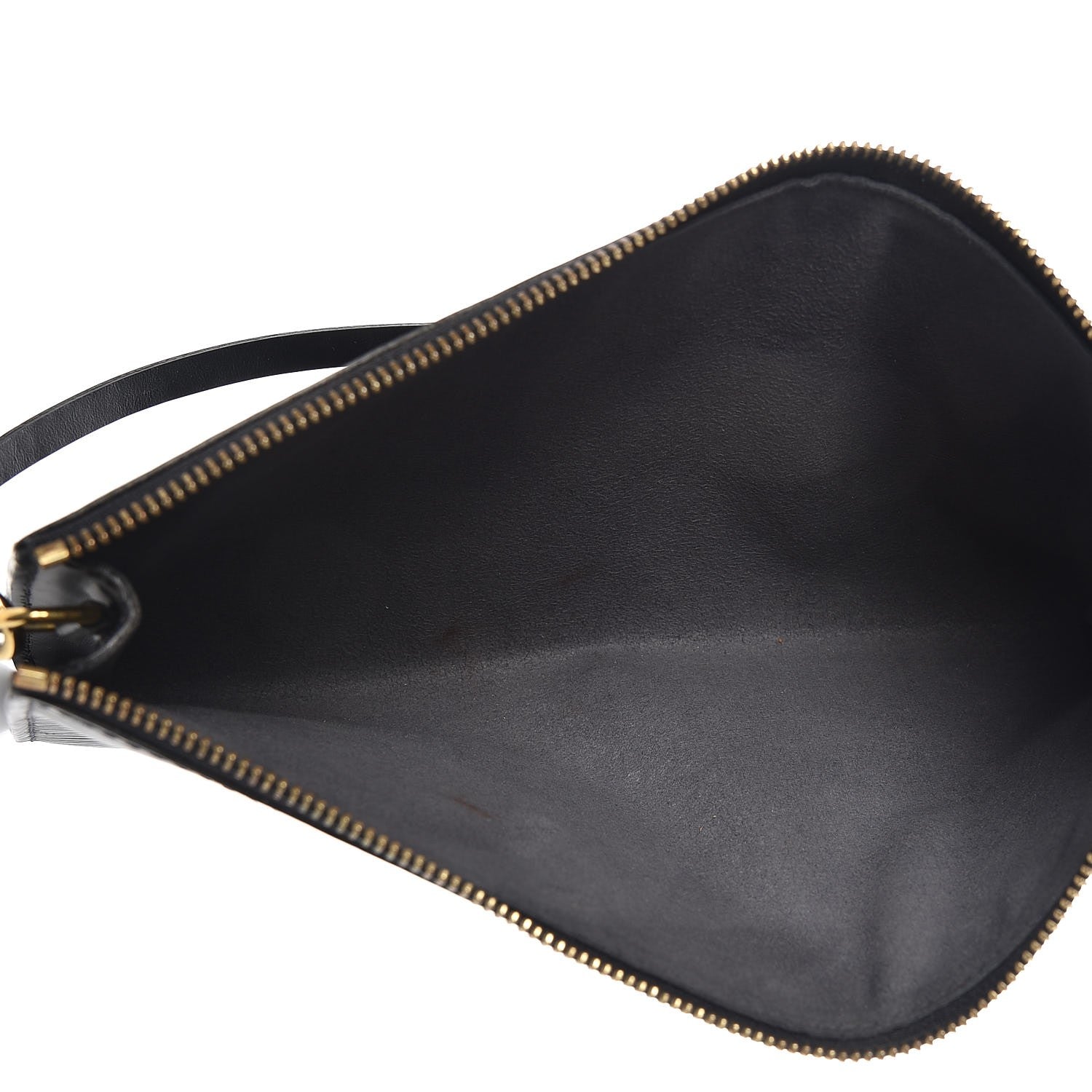 Louis Vuitton Epi Pochette Accessories 24 Black 5 of 12