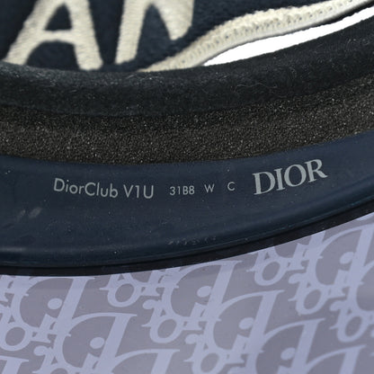 Christian Dior Oblique DiorClub V1U Sun Visor Blue 7 of 7