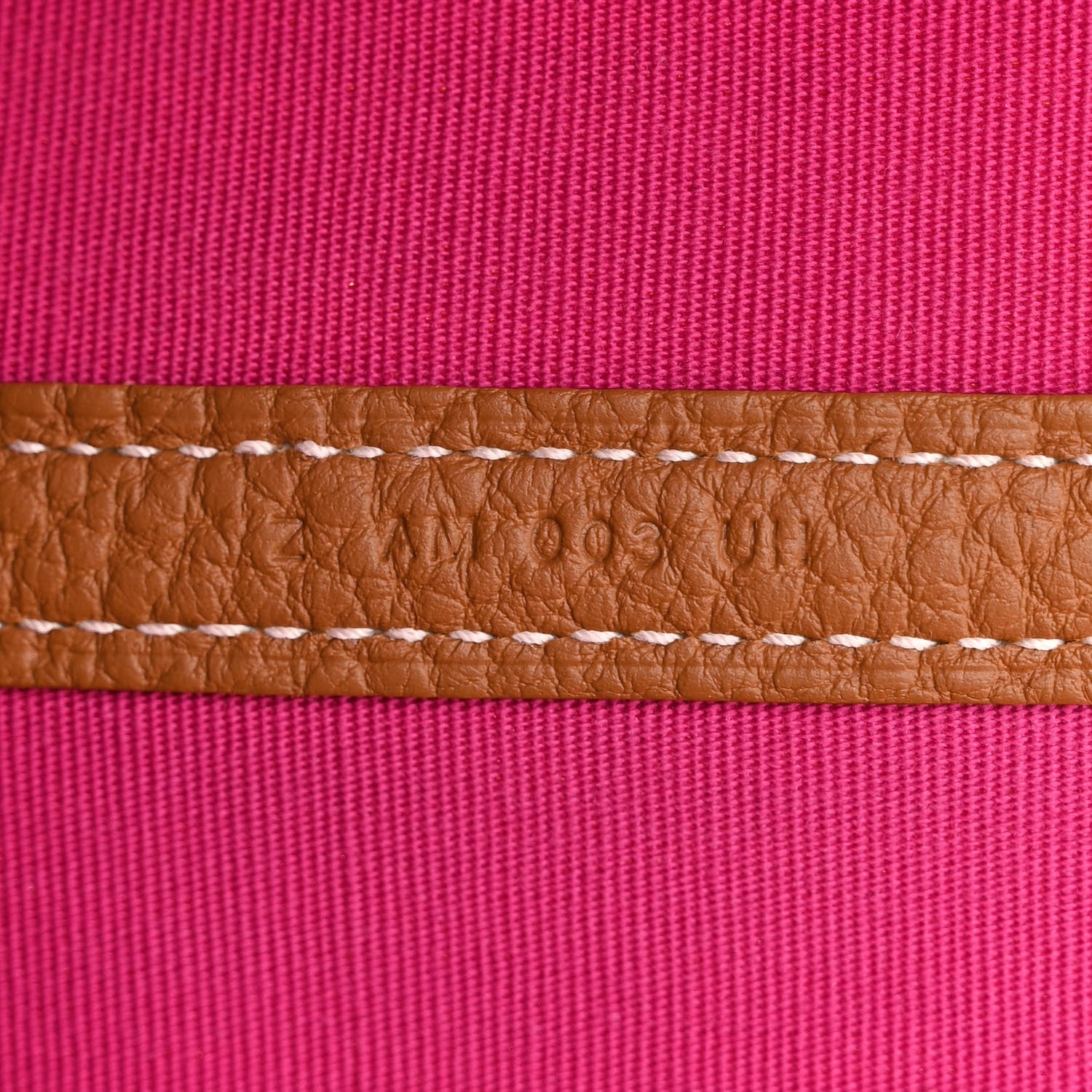 Hermes Toile Militaire Vache Country Verso Garden Party 36 PM Gold Dune Magnolia 7 of 10