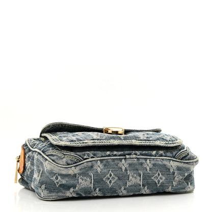 Louis Vuitton Monogram Denim Bum Bag Blue 4 of 10