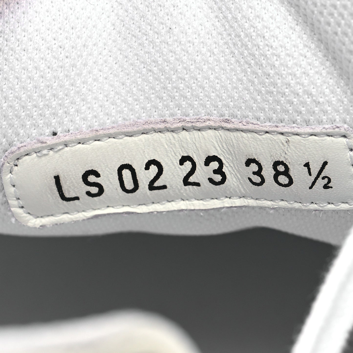 Calfskin Suede Dior Star Low Top Sneakers 38.5 White Gold