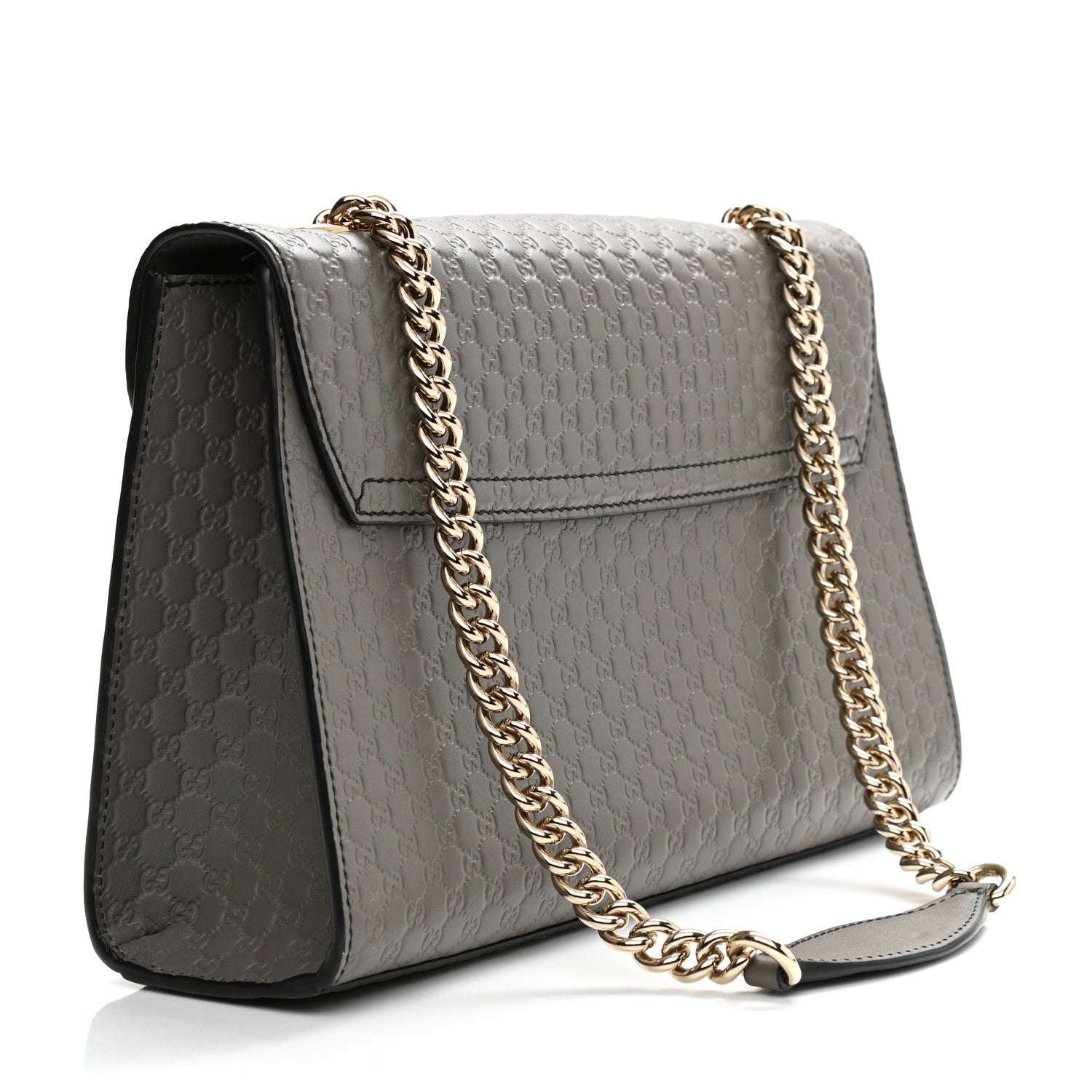 Gucci Soft Microguccissima Medium Emily Chain Shoulder Bag Loess 3 of 11