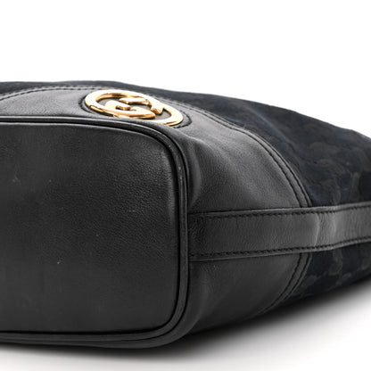 Gucci Monogram New Britt Hobo Black 9 of 11