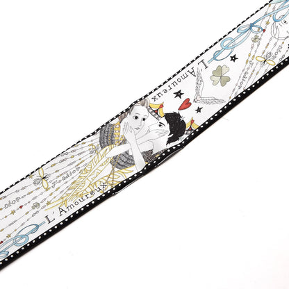 Christian Dior Silk L'Amoureux Mitzah Scarf 6 of 6