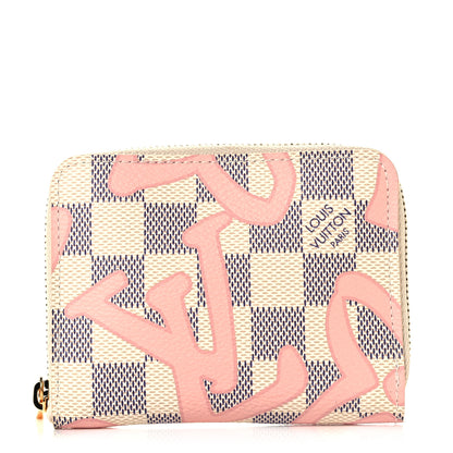Louis Vuitton Damier Azur Tahitienne Zippy Coin Purse 1 of 7