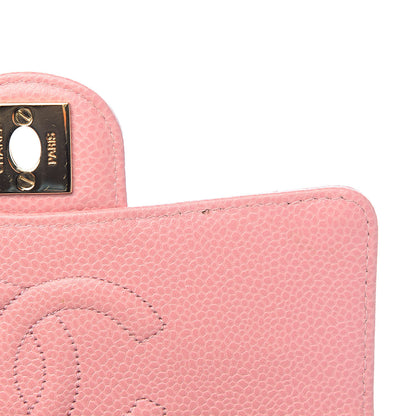 Chanel Caviar Quilted Mini Square Flap Pink 9 of 12