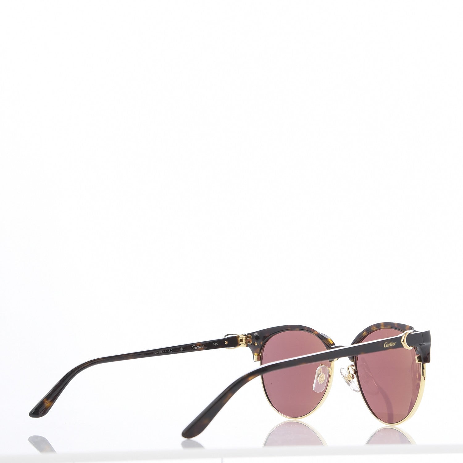 Cartier Acetate CT0126SA Sunglasses Tortoise 4 of 8