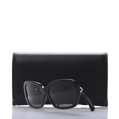 Chanel Pearl Square Sunglasses 5427-H-A Black 9 of 9