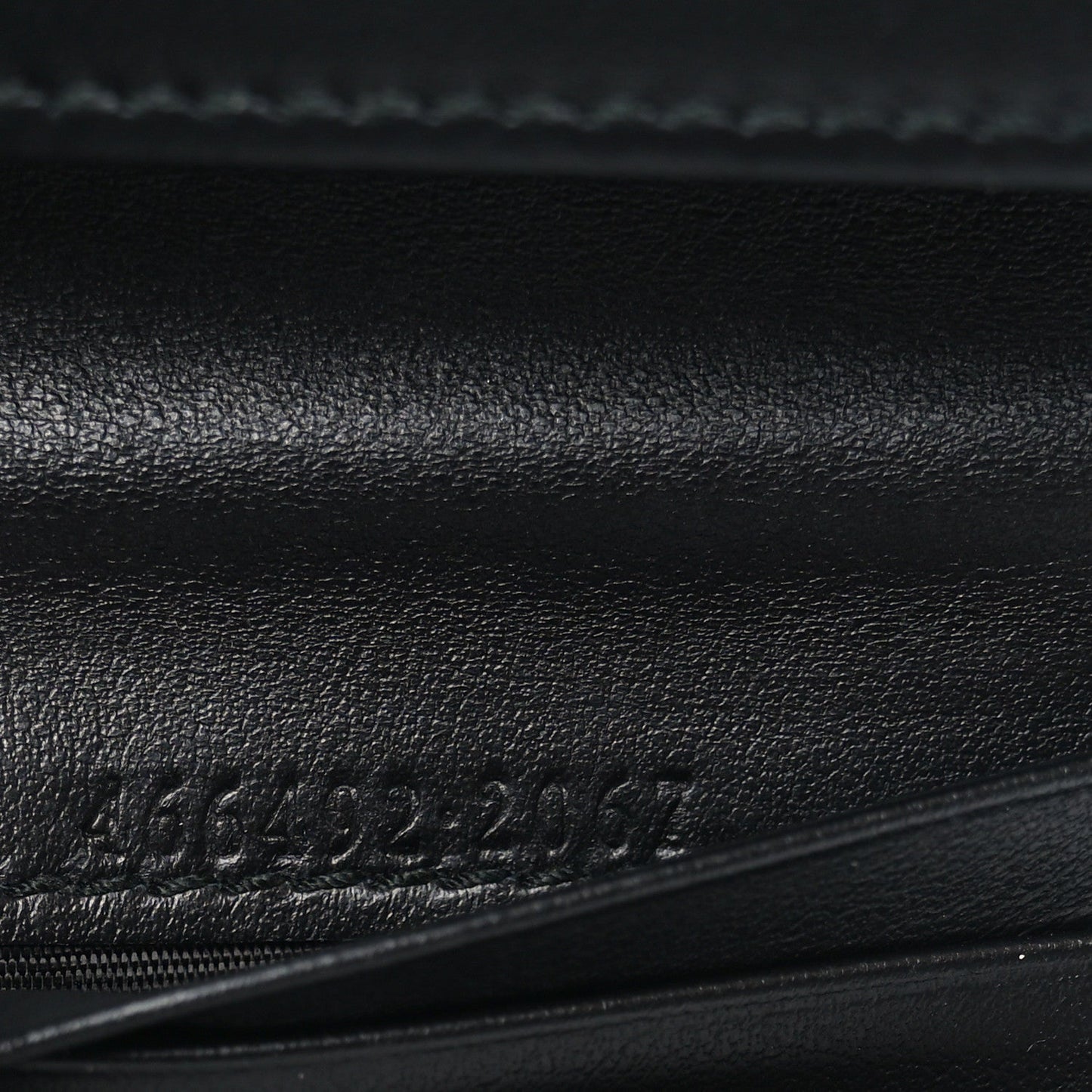 Calfskin Matelasse GG Marmont Card Case Wallet Black