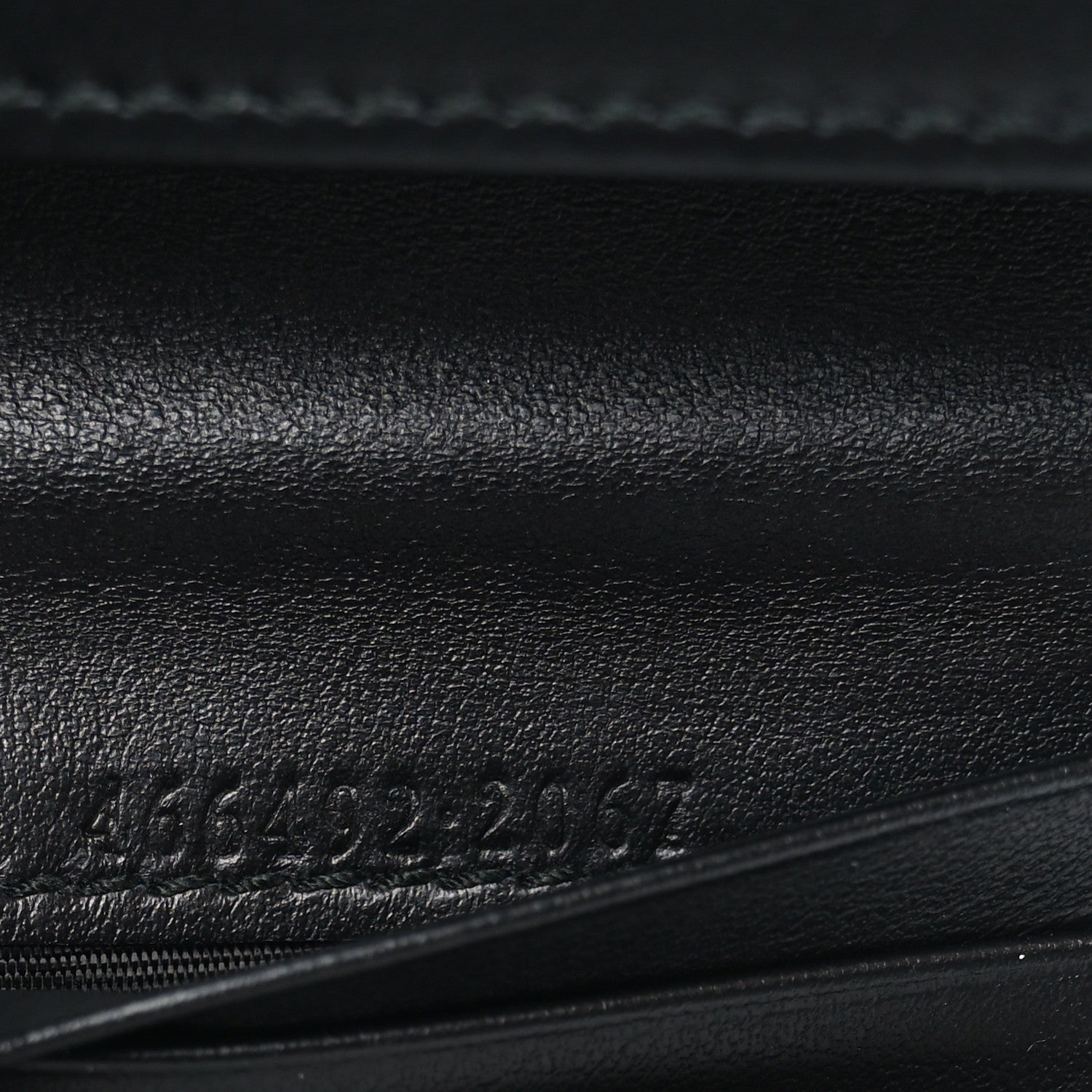 Gucci Calfskin Matelasse GG Marmont Card Case Wallet Black 7 of 9