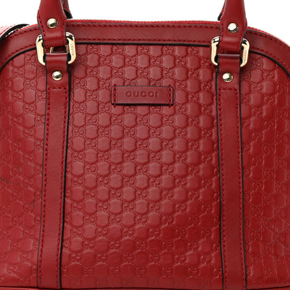 Gucci Soft Microguccissima Mini Dome Bag Rosso 8 of 21
