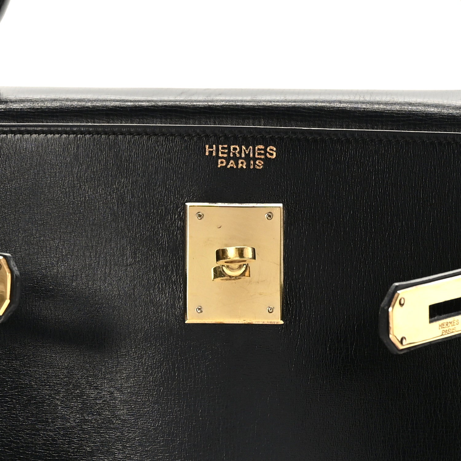 Hermes Box Kelly Retourne 32 Black 7 of 15