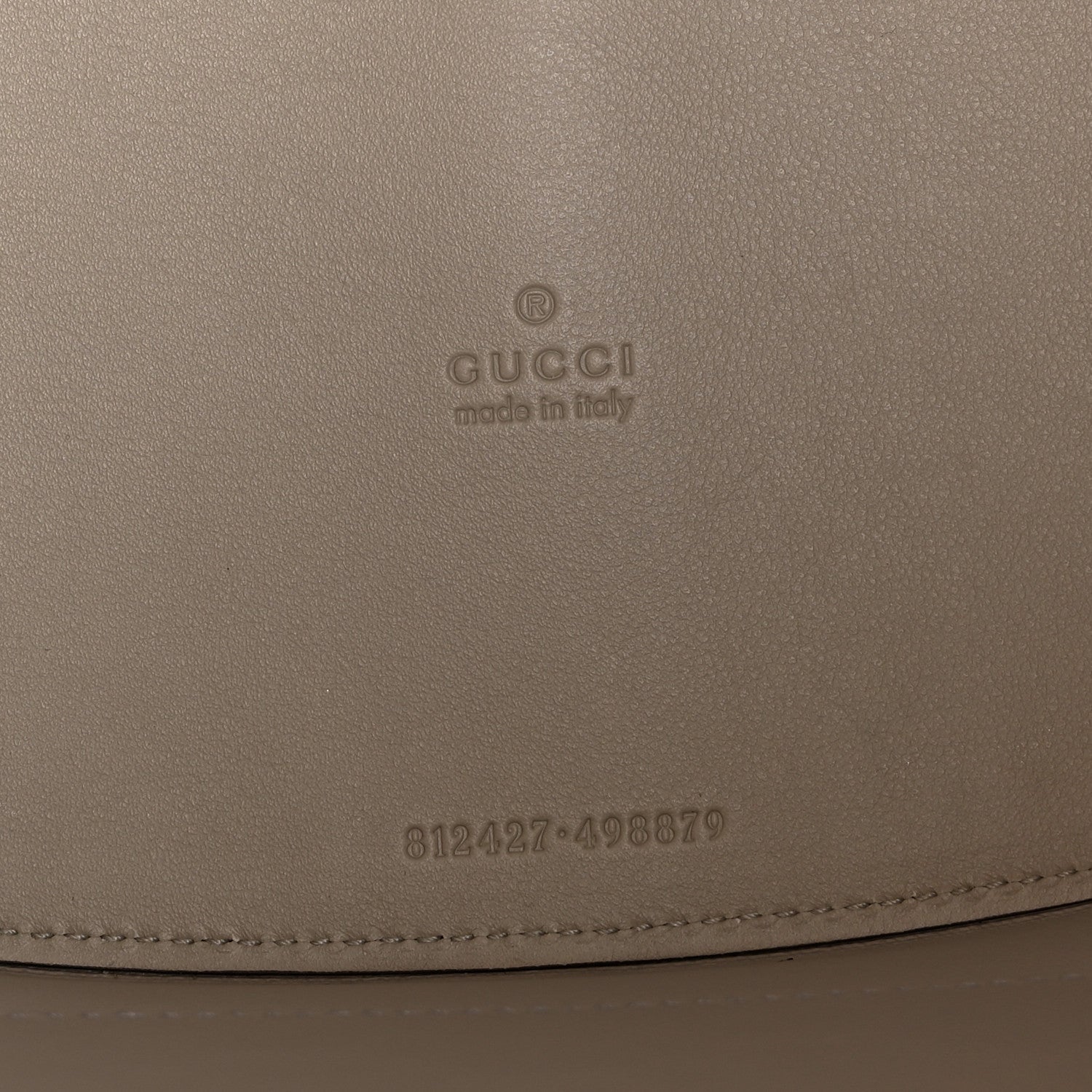 Gucci Mirror Effect GG Monogram Appia Calfskin Web Double Buckle Backpack Silver 6 of 10