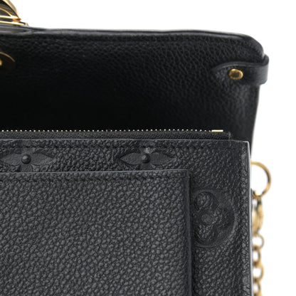 Louis Vuitton Empreinte Vavin Chain Wallet Black 9 of 12