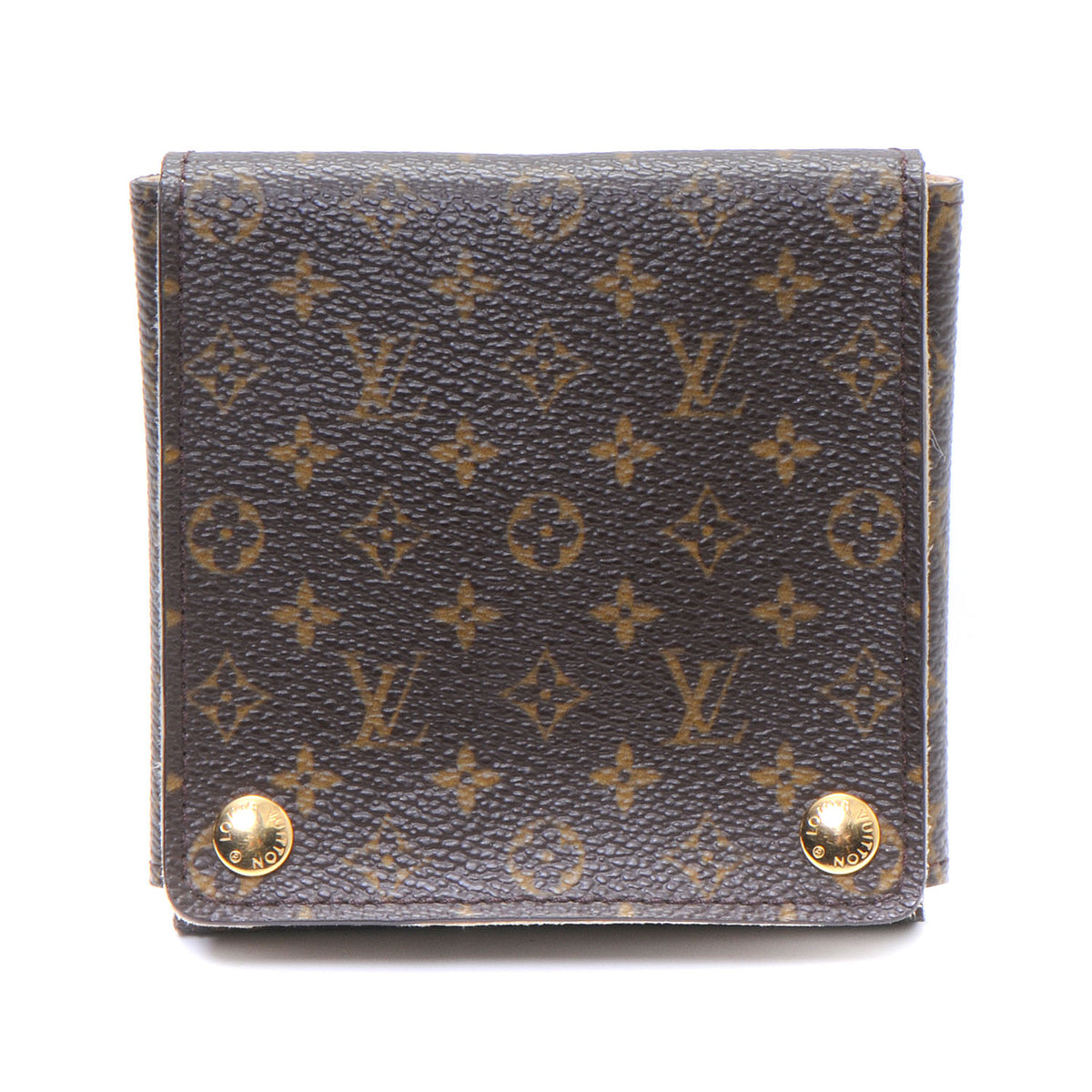 Monogram Folding Jewelry Case