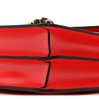 Bulgari Calfskin Serpenti Forever Shoulder Bag Red 10 of 11