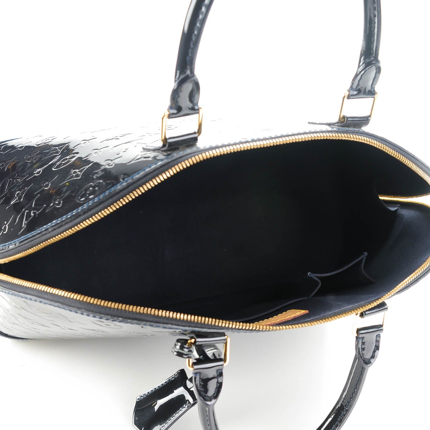 Louis Vuitton Vernis Alma GM Blue Infini 5 of 7