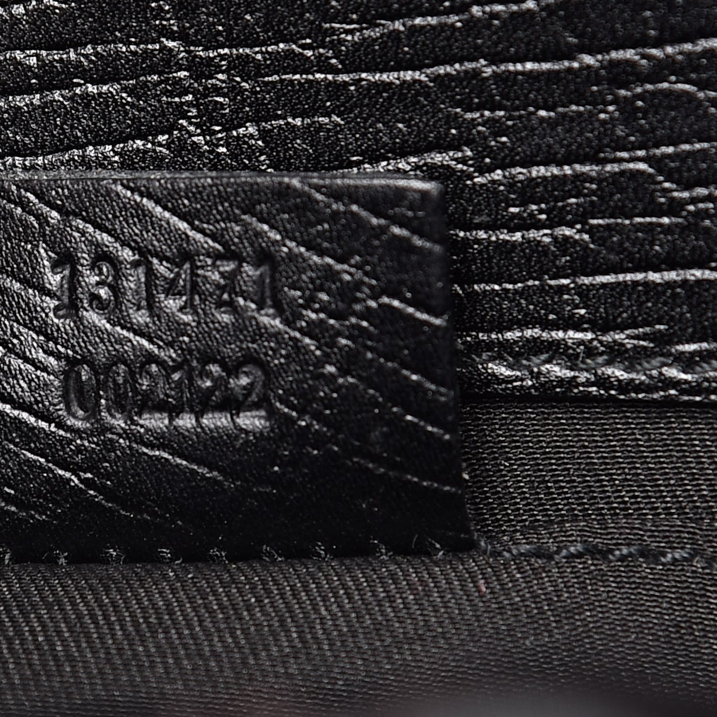 Monogram Web Horsebit Chain Clutch Black