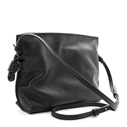 Loewe Calfskin Mini Flamenco Knot Clutch Black 3 of 10