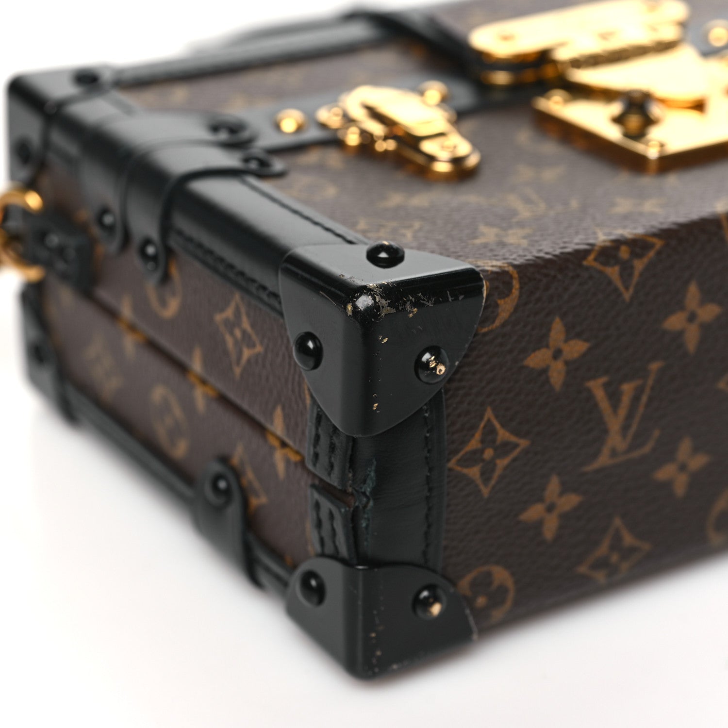Louis Vuitton Monogram Petite Malle Black 8 of 9