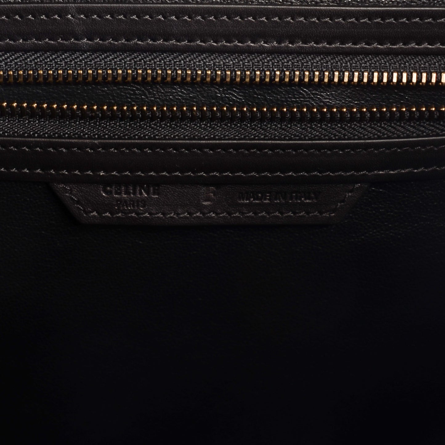 Satin Calfskin Mini Tri-Color Luggage Beige